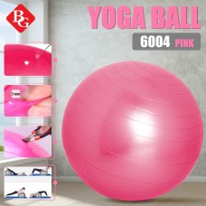 B&G Yoga Ball ลูกบอลโยคะ 65 ซม. พร้อม ที่สูบลม รุ่น 6004 (Pink)